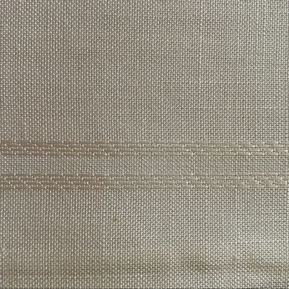 Vintage Off White Cream Stripe Formal Large Dinner Napkins Set of 7 NWOT